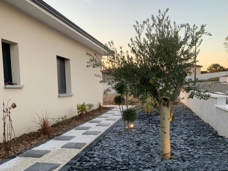 Allée EC-GARDEN PAYSAGISTE LYON